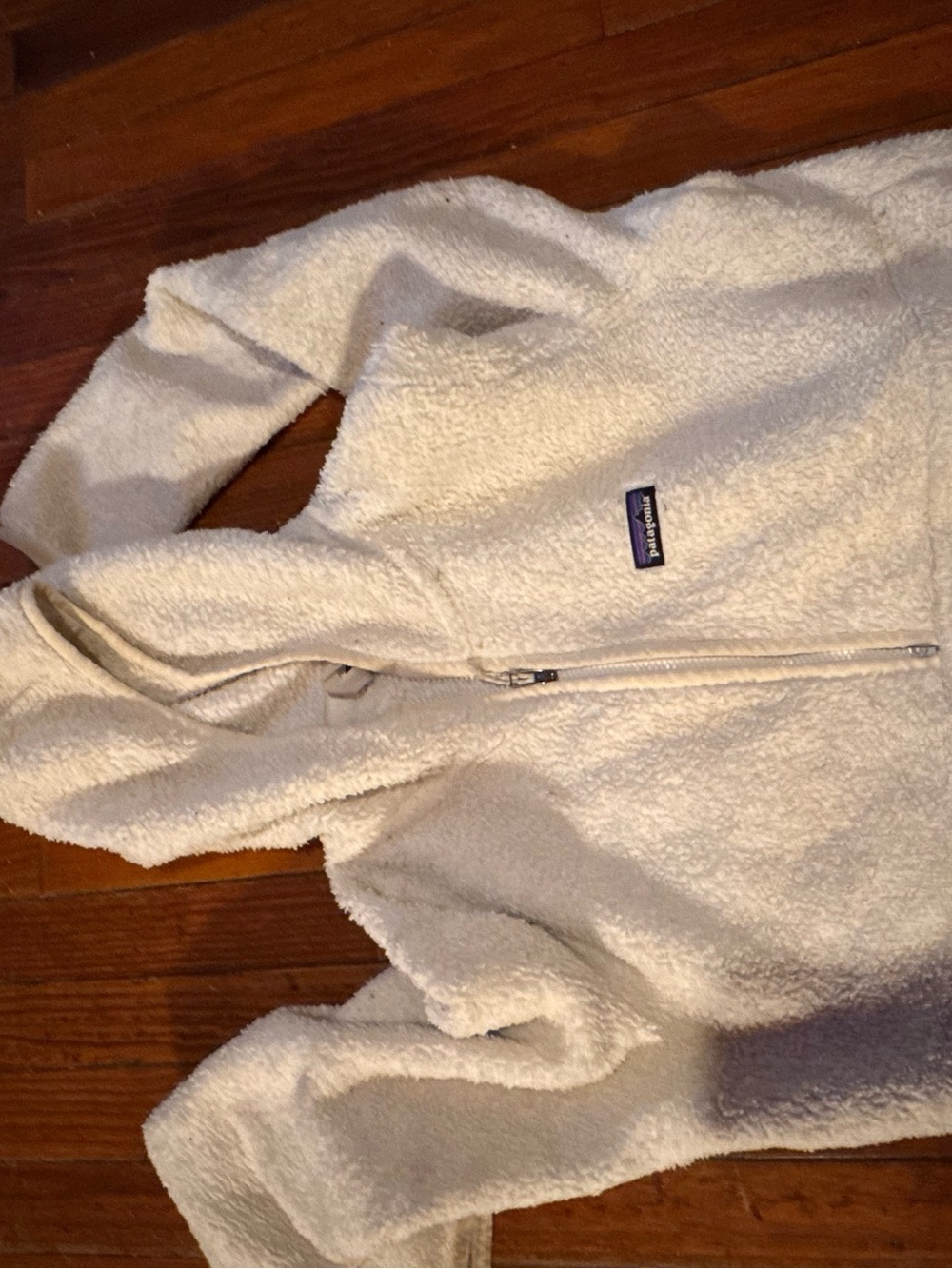 Patagonia Fleece Hoodie half zip size large - Picture 2 of 5